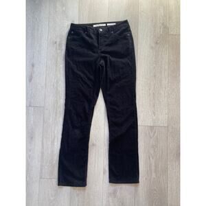 Jones New York Black Corduroy Pants, Size 6